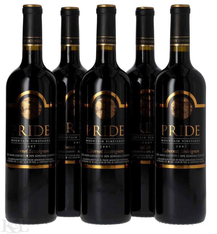 2007 Pride Mountain Napa/Sonoma Counties Cabernet Sauvignon