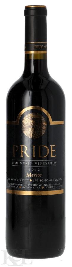 2012 Pride Mountain Napa-Sonoma Counties Merlot
