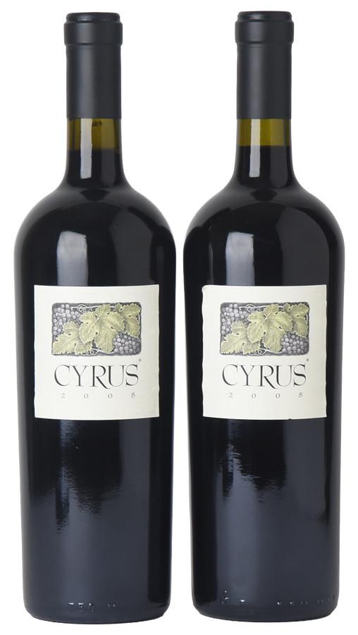 2005 Alexander Valley Vineyards "Cyrus" Alexander Valley Bordeaux Blend