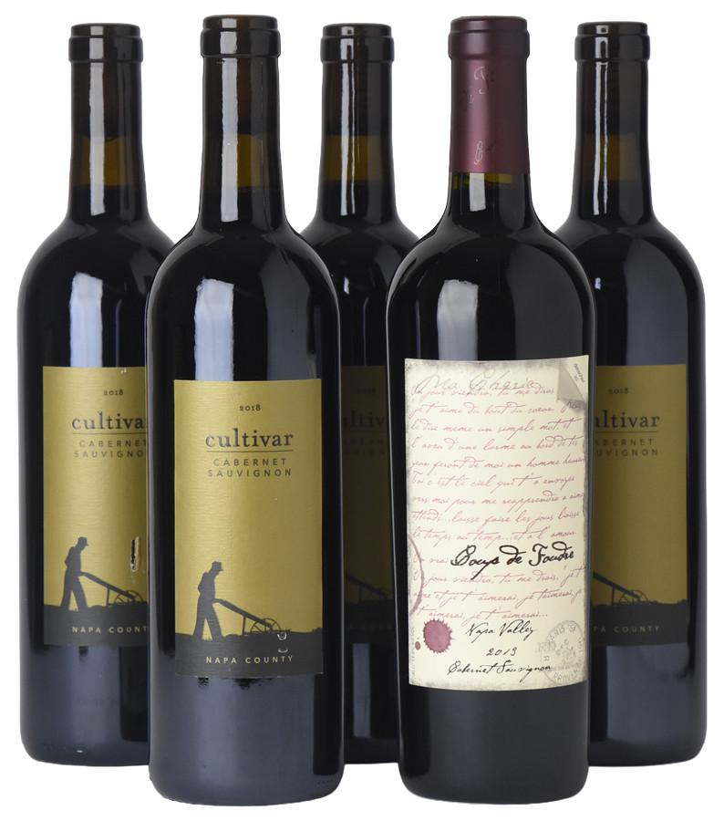 2013 & 2018 Mixed Napa Cabernet Sauvignon Tasting Lot