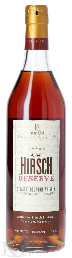 1974 A. H. Hirsch 16 Year Old "Reserve" Kentucky Straight Bourbon Whiskey