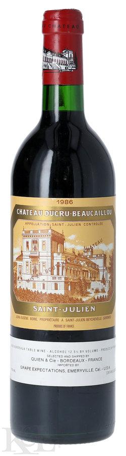 1986 Ducru-Beaucaillou, St-Julien