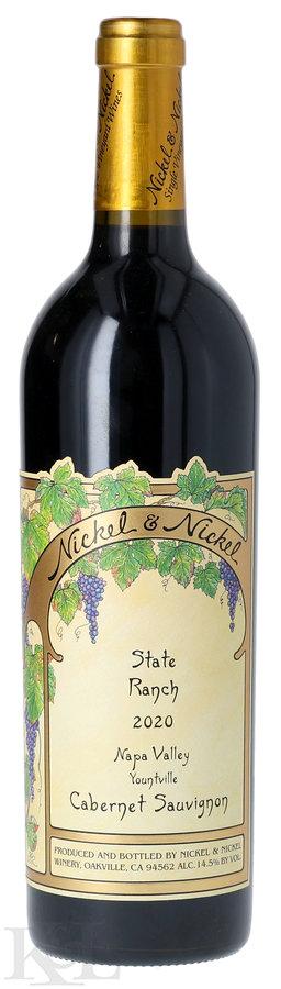 2020 Nickel & Nickel "State Ranch" Yountville Cabernet Sauvignon
