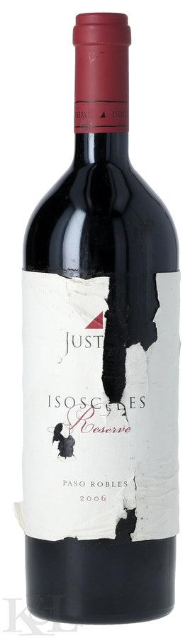 2006 Justin "Isosceles Reserve" Paso Robles Bordeaux Blend