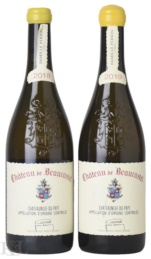 Château Beaucastel Châteauneuf-du-Pape Blanc Vertical