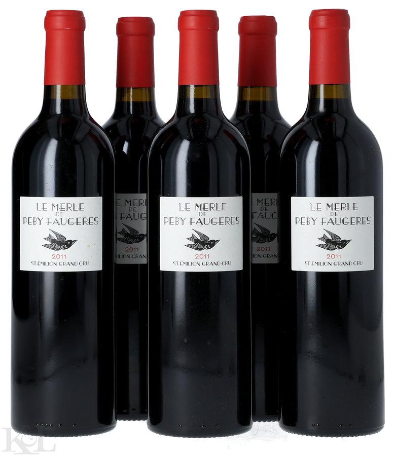 2011 Le Merle de Peby Faugeres, St Emilion