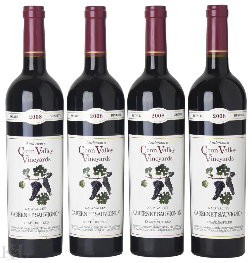 2008 Anderson's Conn Valley "Estate Reserve" Napa Valley Cabernet Sauvignon