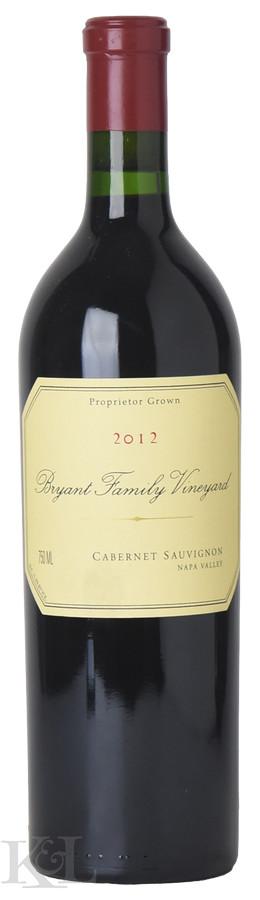 2012 Bryant Family Napa Valley Cabernet Sauvignon