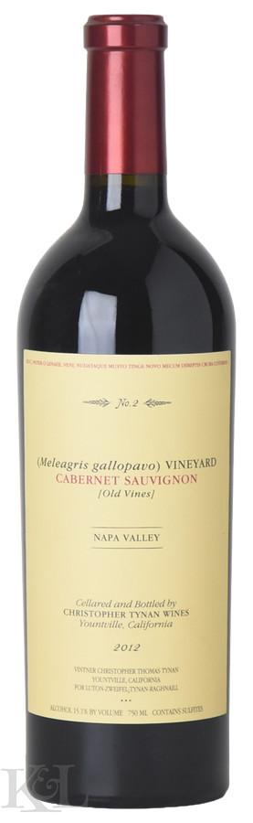 2012 Christopher Tynan Wines "Meleagris Gallopavo Vineyard" Napa Valley Cabernet Sauvignon
