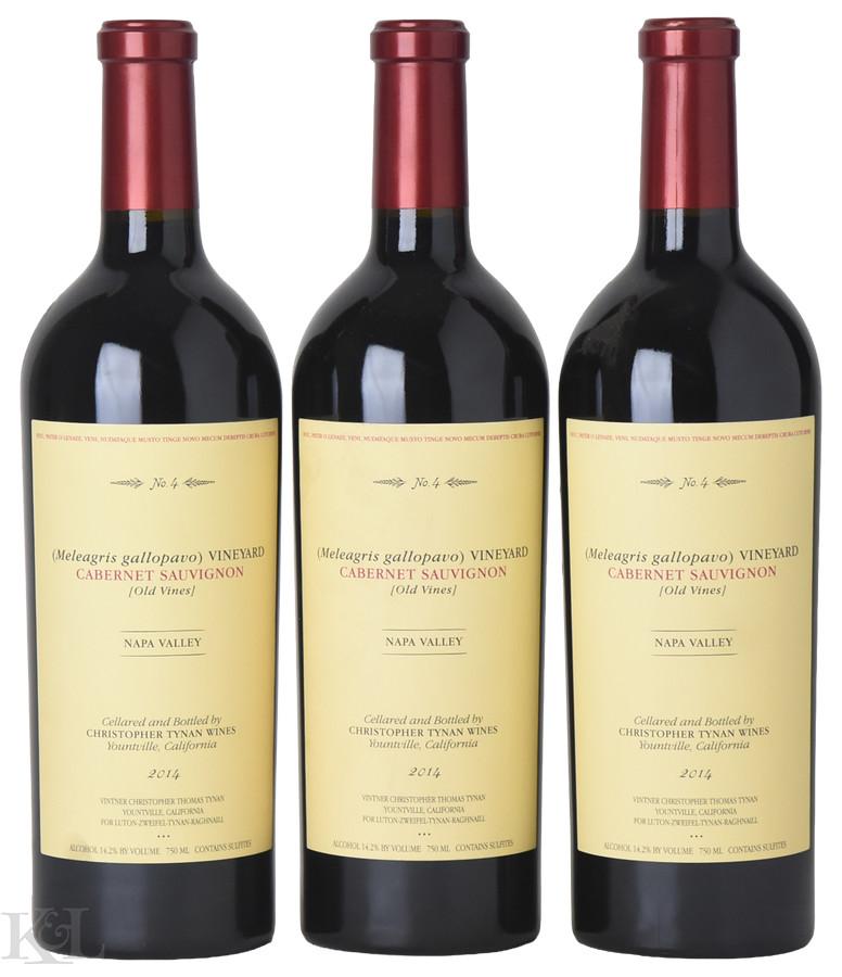 2014 Christopher Tynan Wines "Meleagris Gallopavo Vineyard" Napa Valley Cabernet Sauvignon