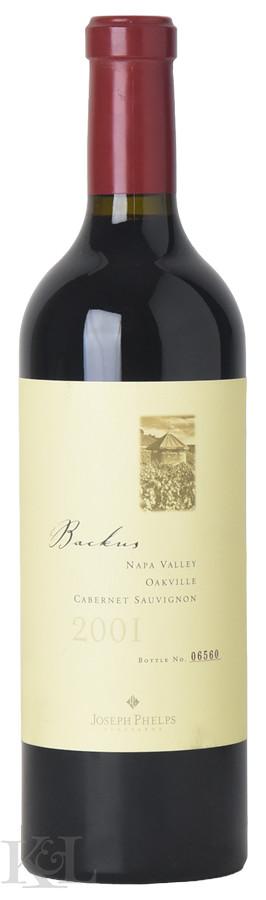 2001 Joseph Phelps "Backus" Oakville Cabernet Sauvignon