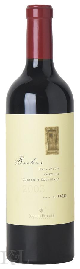 2003 Joseph Phelps "Backus" Oakville Cabernet Sauvignon