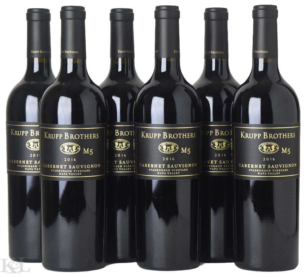 2016 Krupp Brothers "M5 - Stagecoach Vineyard" Napa Valley Cabernet Sauvignon