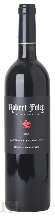 2007 Robert Foley Howell Mountain Cabernet Sauvignon