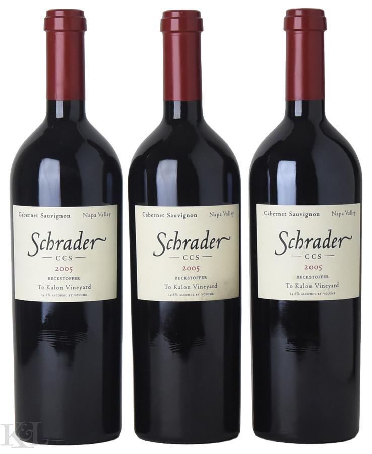 2005 Schrader "Beckstoffer To Kalon - CCS" Napa Valley Cabernet Sauvignon