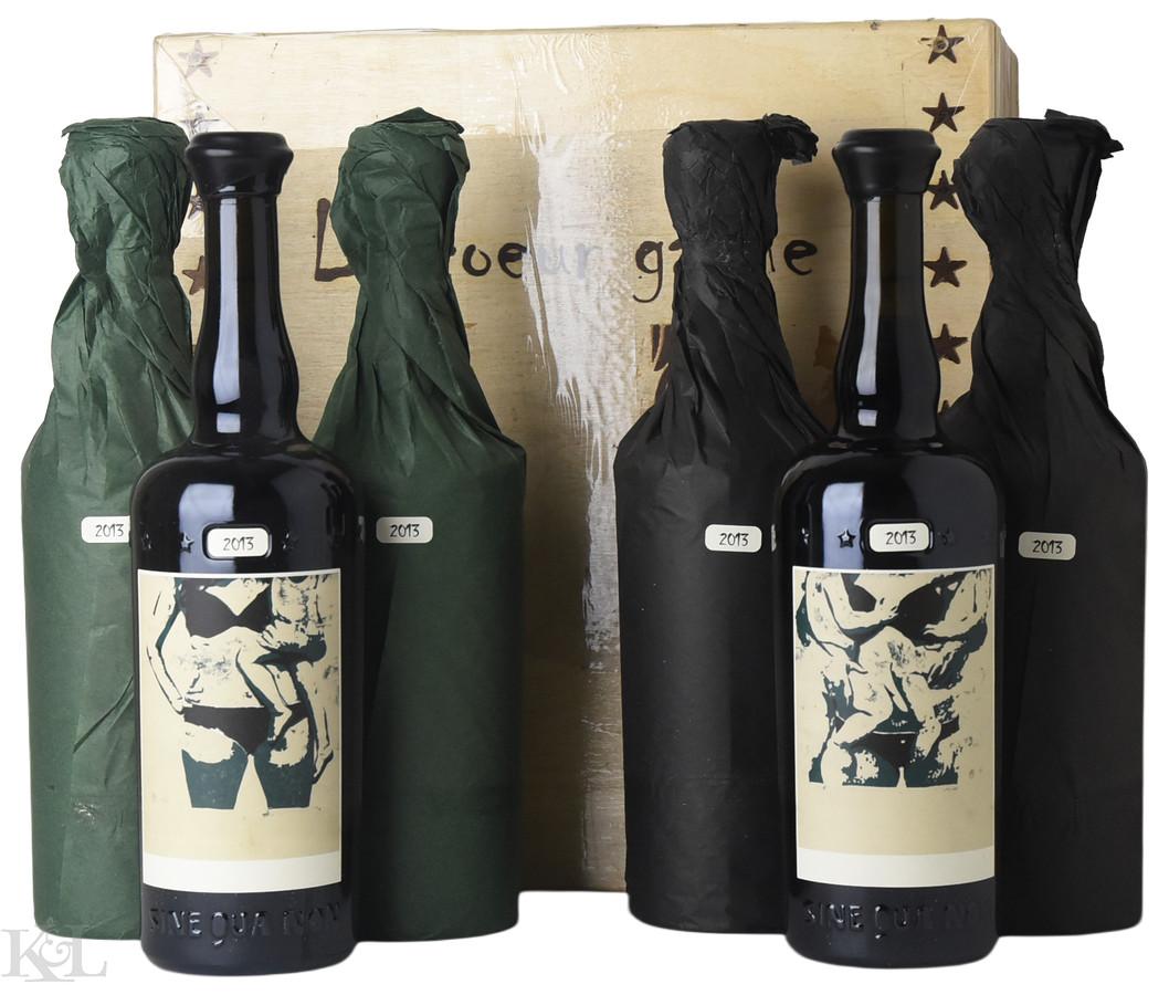 2013 Sine Qua Non "Jusqu' à l'Os" Sta. Rita Hills Grenache & "Le Supplément" Sta. Rita Hills Syrah Horizontal (OWC)