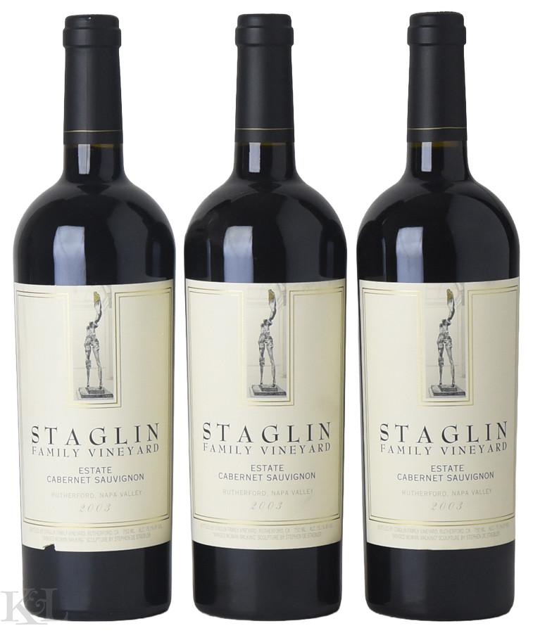 2003 Staglin "Estate" Rutherford Cabernet Sauvignon