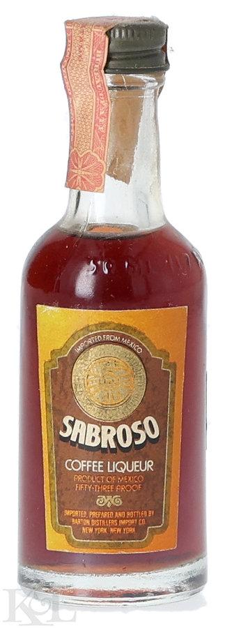 Sabroso Coffee Liqueur Mini (1983-1985)
