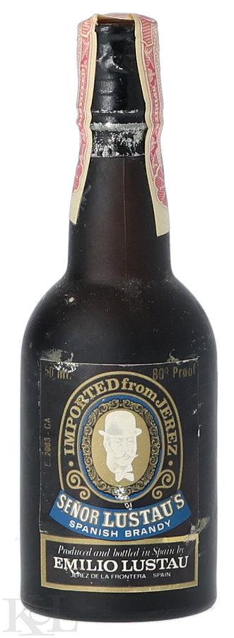 Senor Lustau's Spanish Brandy Mini (50ml) (1983-1985)
