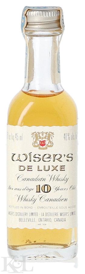 Wiser's 10 Year Old Deluxe Canadian Whisky Mini (45ml)