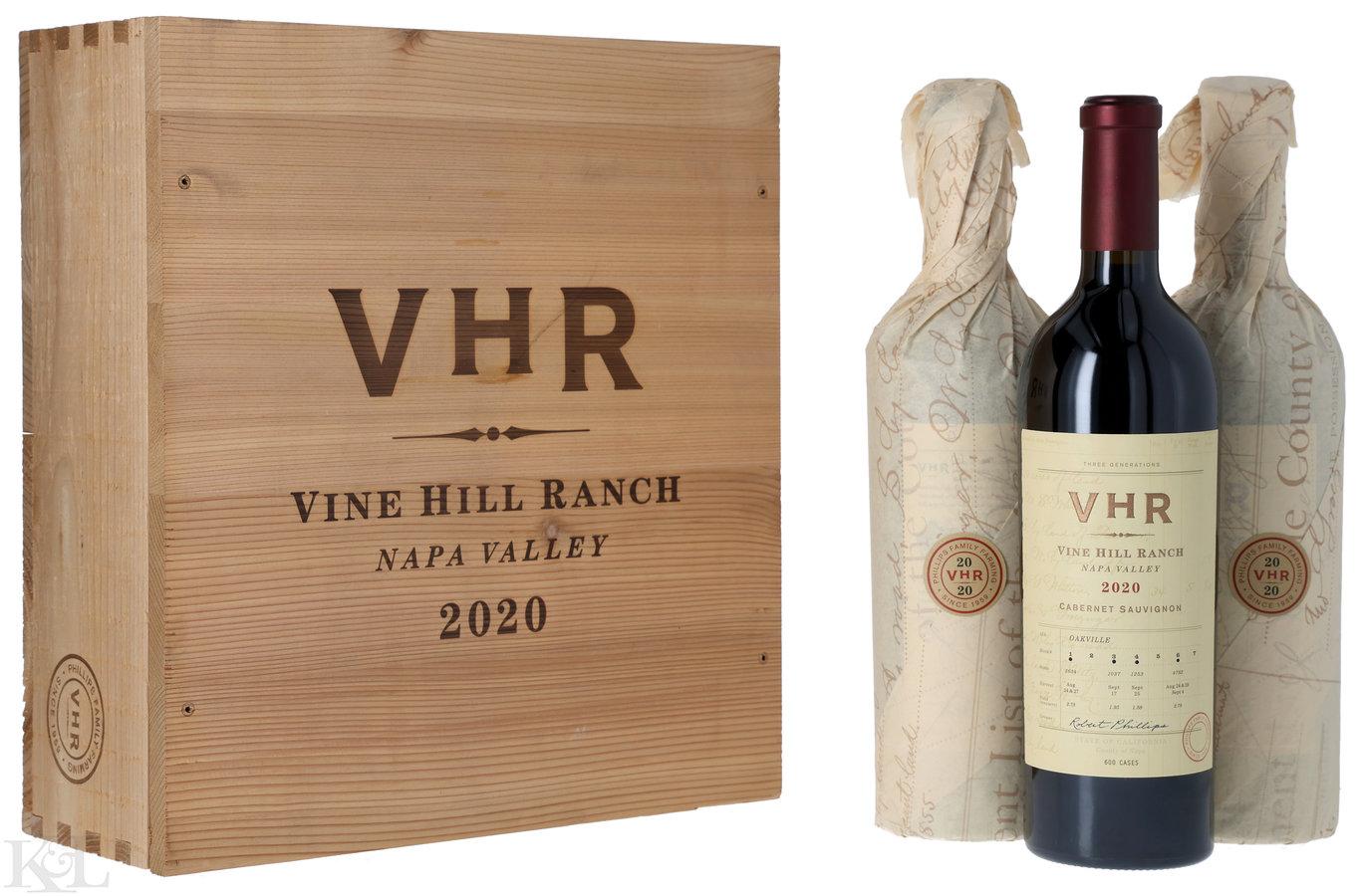 2020 Vine Hill Ranch "VHR" Oakville Cabernet Sauvignon (OWC)