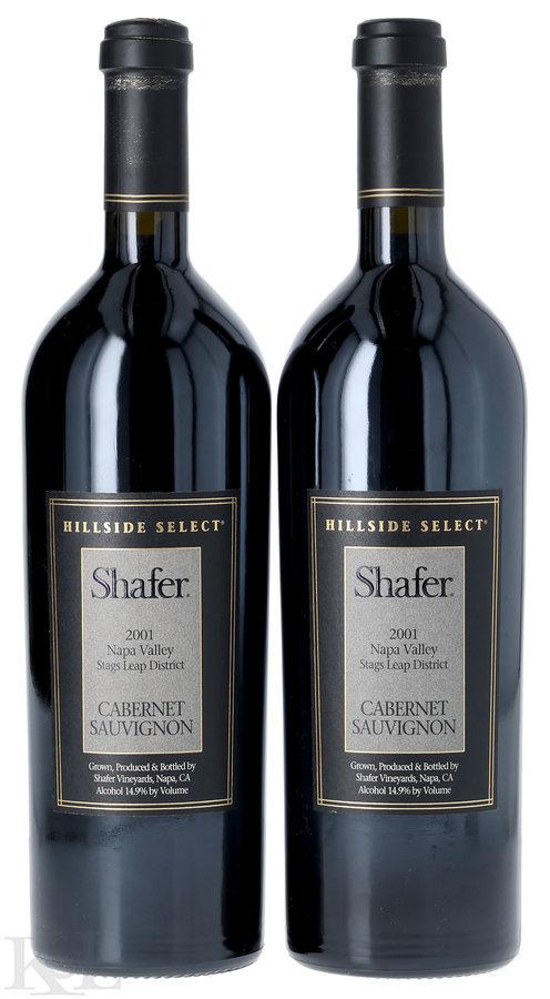 2001 Shafer "Hillside Select" Stag's Leap District Cabernet Sauvignon