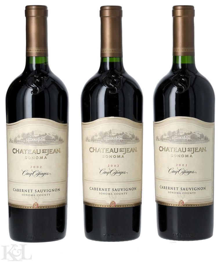 2002 Chateau St. Jean "Cinq Cépages" Sonoma County Cabernet Sauvignon