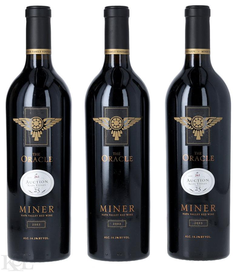 2003 Miner Family "The Oracle" Napa Valley Bordeaux Blend