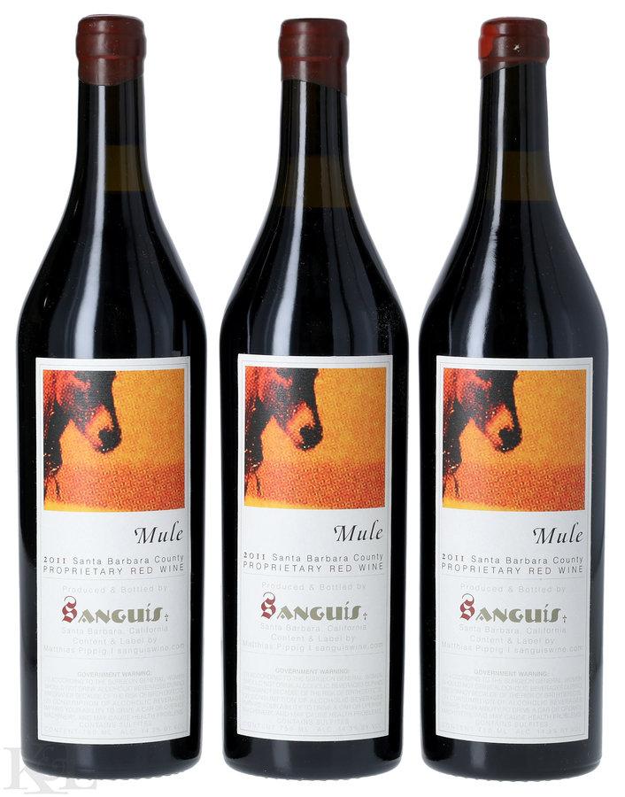 2011 Sanguis "Mule" Santa Barbara County Red Blend
