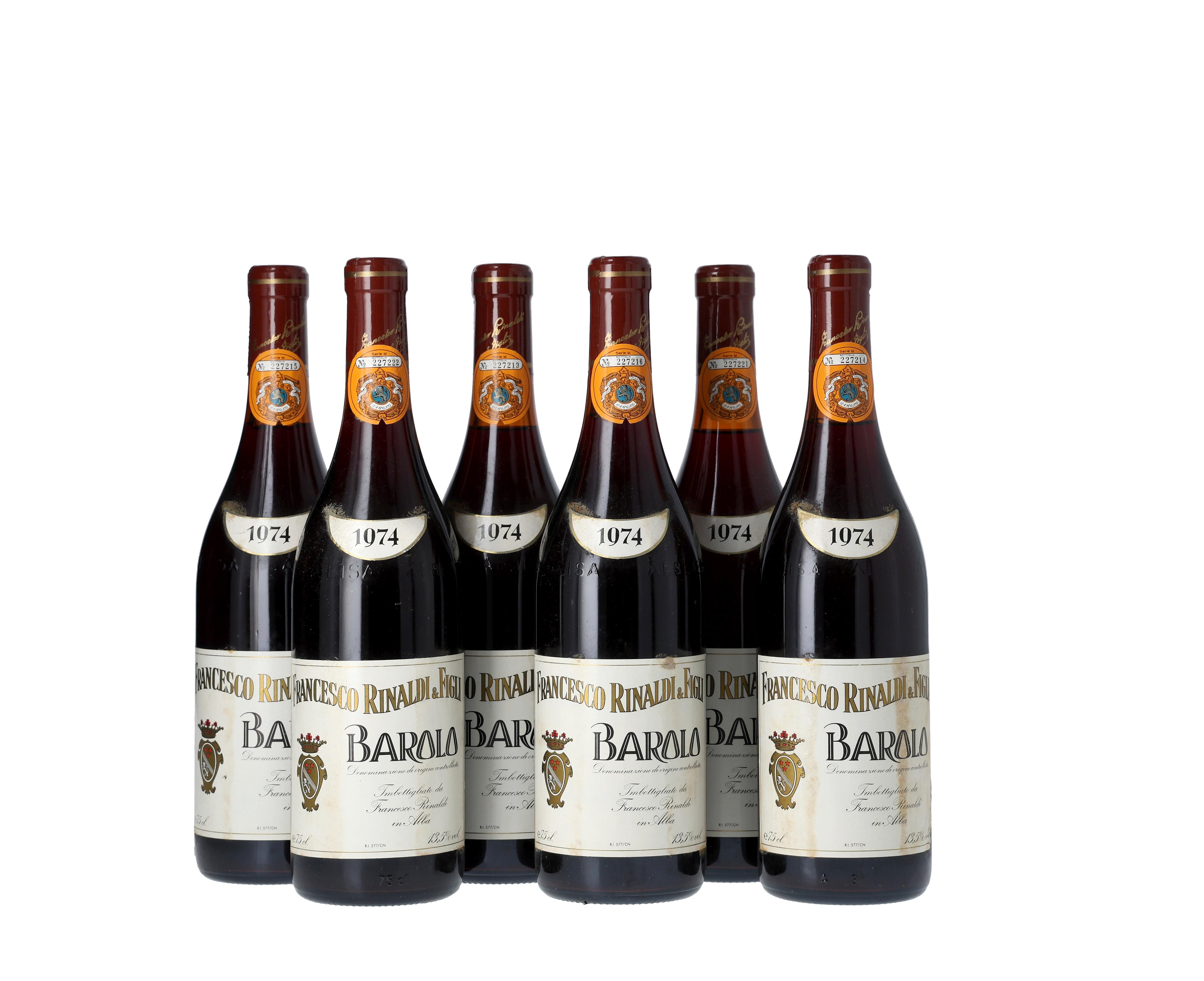 1974 Francesco Rinaldi & Figli Barolo