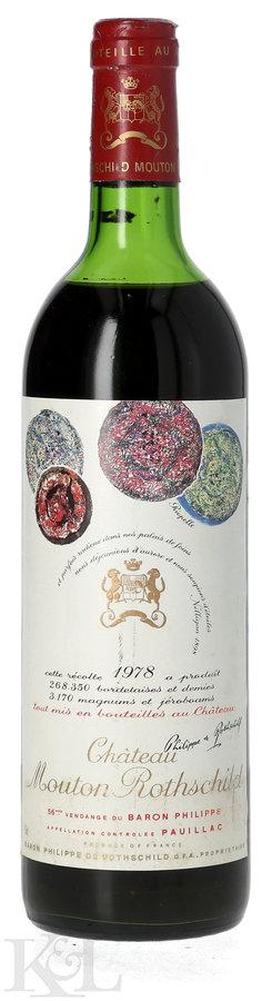 1978 Mouton Rothschild, Pauillac