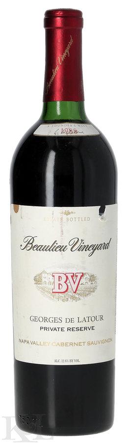 1988 Beaulieu Vineyard "Georges de Latour Private Reserve" Napa Valley Cabernet Sauvignon