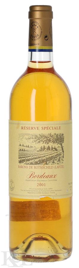 2001 Domaine Barons de Rothschild Reserve Speciale Blanc, Pauillac