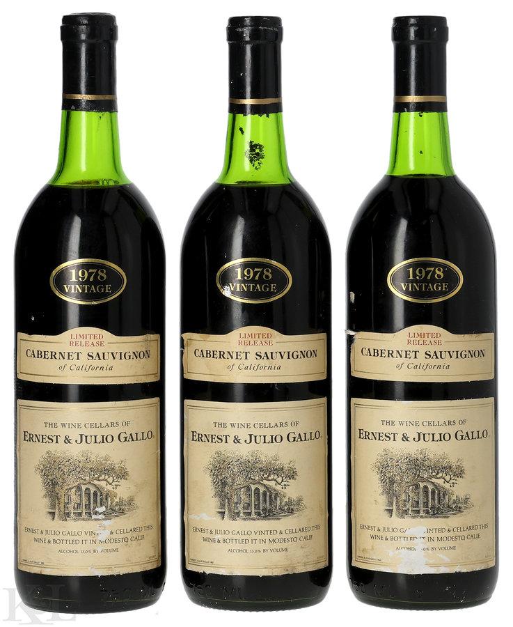 1978 Ernest & Julio Gallo ''Limited Release'' Sonoma County Cabernet Sauvignon