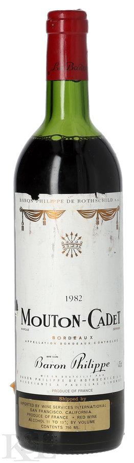 1982 Mouton-Cadet, Bordeaux