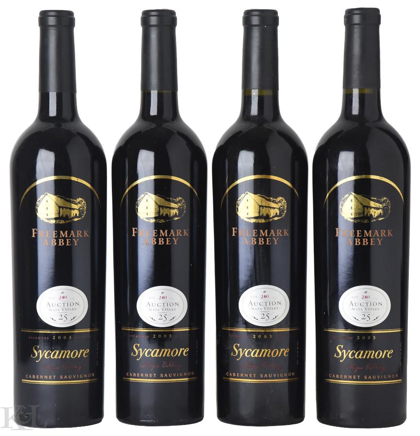 2003 Freemark Abbey Sycamore Cabernet Sauvignon
