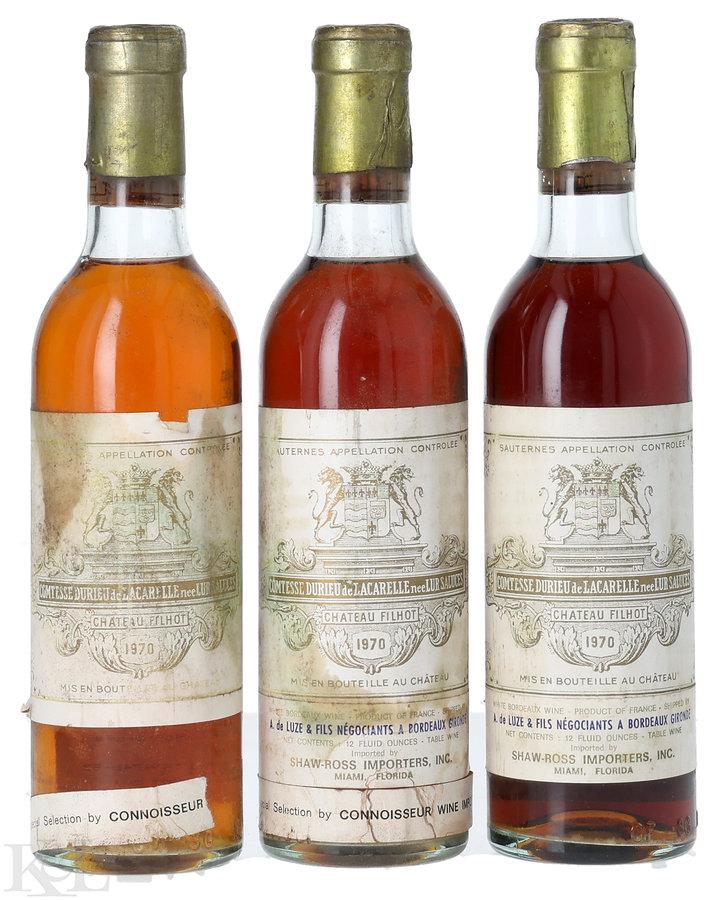 1970 Filhot, Sauternes (375ml)