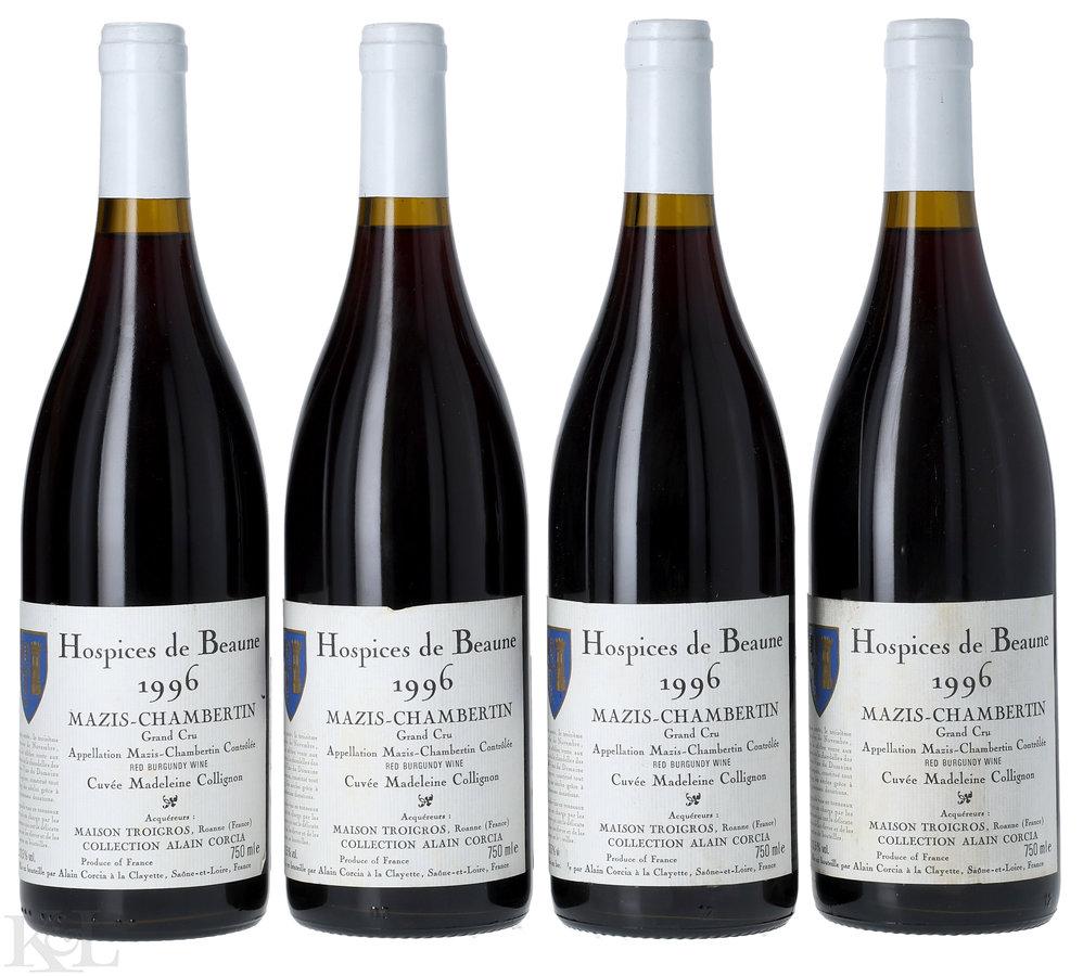 1996 Hospices de Beaune Mazy Chambertin Grand Cru "Cuvee Madeleine Collignon'"