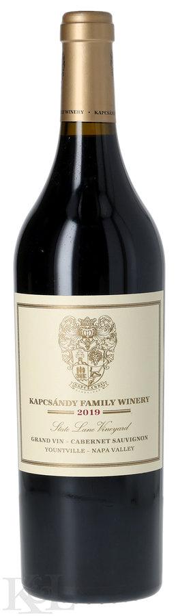 2019 Kapcsándy "Grand Vin - State Lane Vineyard" Napa Valley Cabernet Sauvignon