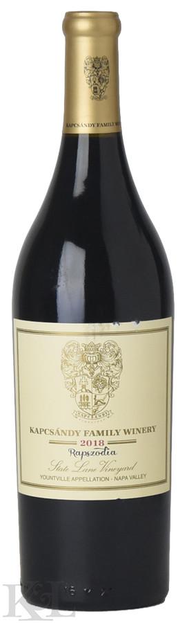 2018 Kapcsándy "Rapszodia - State Lane Vineyard" Yountville Cabernet Franc