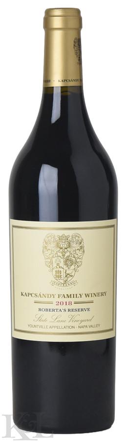 2018 Kapcsándy "Roberta’s Reserve - State Lane Vineyard" Napa Valley Bordeaux Blend