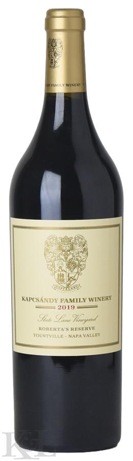 2019 Kapcsándy "Roberta’s Reserve - State Lane Vineyard" Napa Valley Bordeaux Blend