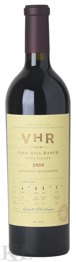 2016 Vine Hill Ranch "VHR" Oakville Cabernet Sauvignon