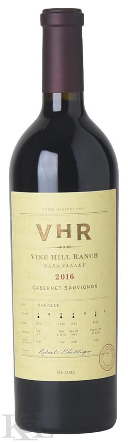 2016 Vine Hill Ranch "VHR" Oakville Cabernet Sauvignon
