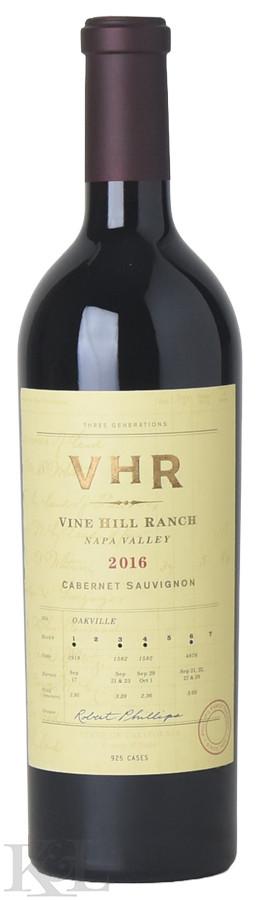2016 Vine Hill Ranch "VHR" Oakville Cabernet Sauvignon