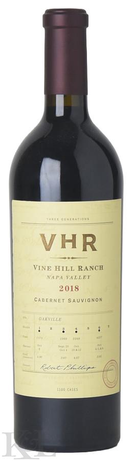 2018 Vine Hill Ranch "VHR" Oakville Cabernet Sauvignon