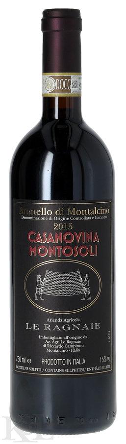 2015 Le Ragnaie "Casanovina Montosoli" Brunello di Montalcino