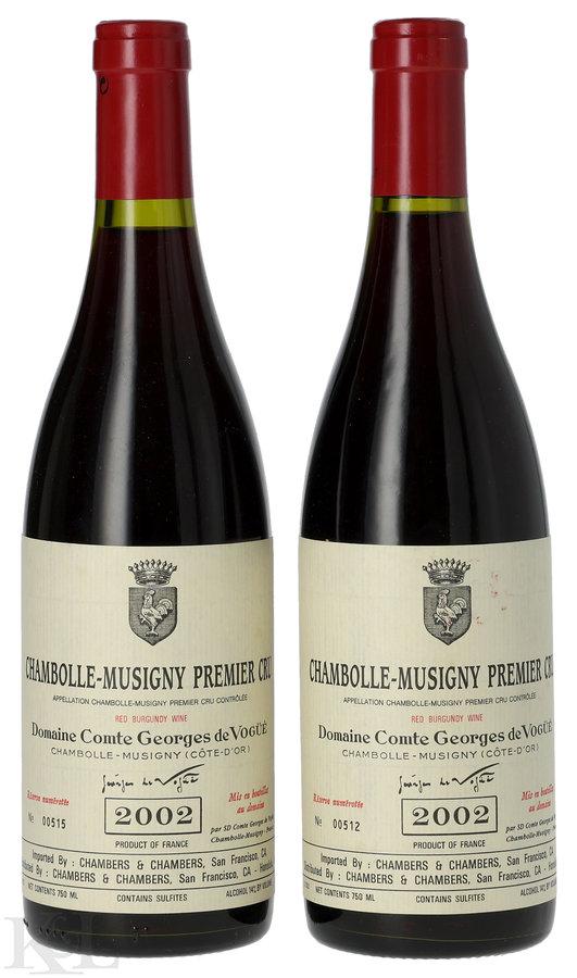 2002 Domaine Comte de Vogüé Chambolle-Musigny 1er Cru