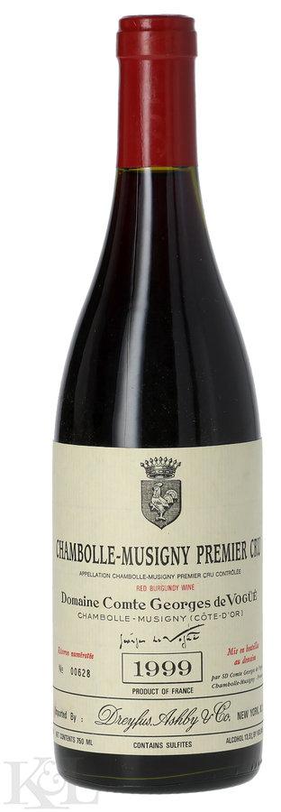 1999 Domaine Comte de Vogüé Chambolle-Musigny 1er Cru