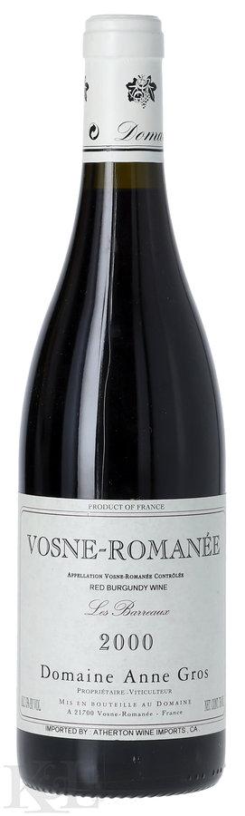 2000 Domaine Anne Gros Vosne-Romanée "Les Barreaux"